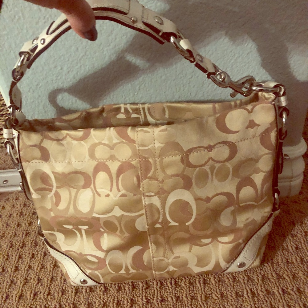 Almost brand new Coach brown bag.